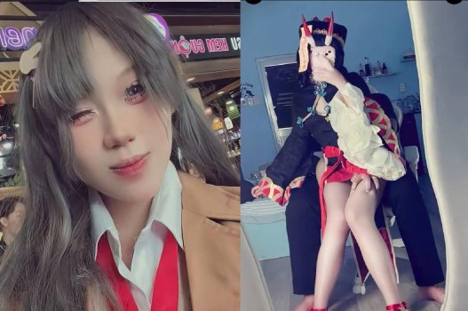 Cô gái cosplay rơi vào lưới tình với bạn thân người yêu qua video mật chắn