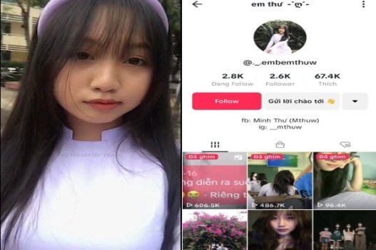Cô nàng Thư sinh nóng bỏng trong clip khiêu dâm