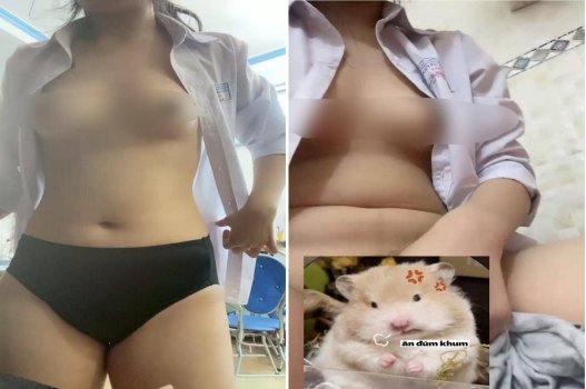 Em bé gái bướm rậm lông đang nứng lồn muốn địt