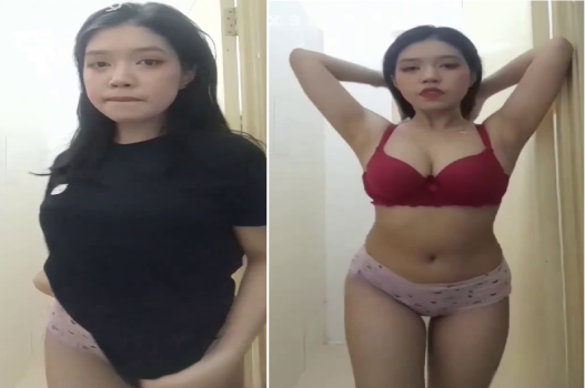 Nàng dễ thương phô nội y quyến rũ